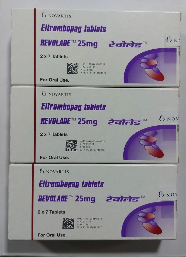 Eltrombopag NOBEL 12.5 mg, Filmtabletten