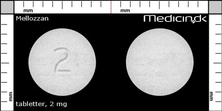 Mellozzan 1 mg, Tabletten