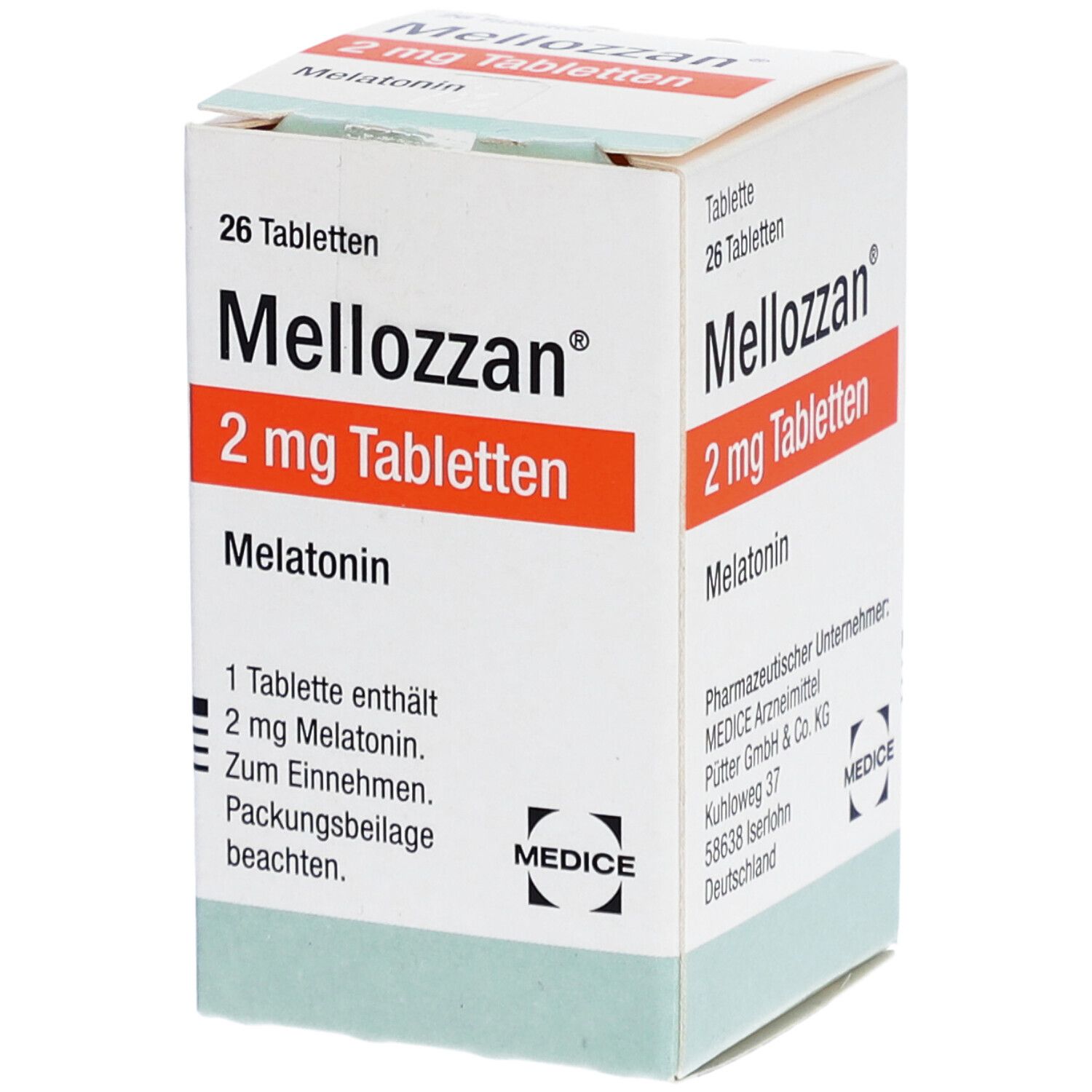 Mellozzan 2 mg, Tabletten