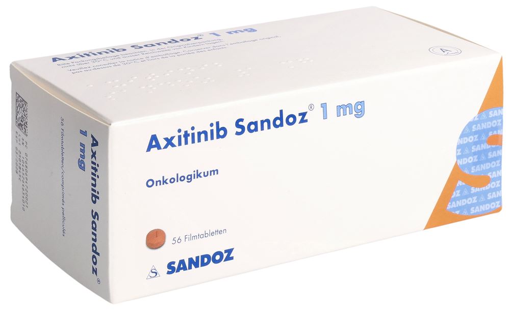 AXITINIB Sandoz cpr pell 1 mg 56 pce