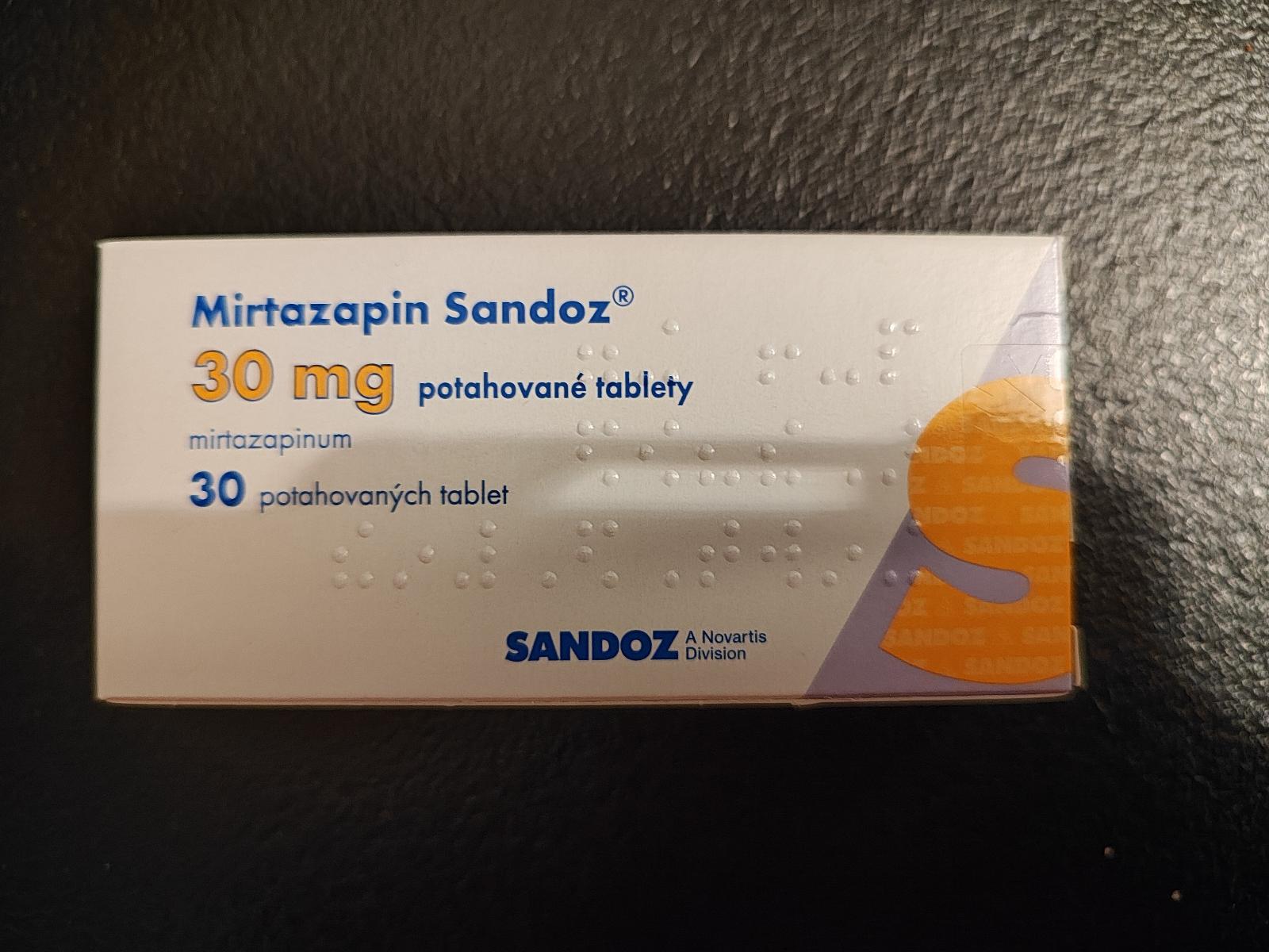 Mirtazapin Sandoz eco 45 mg, Filmtabletten