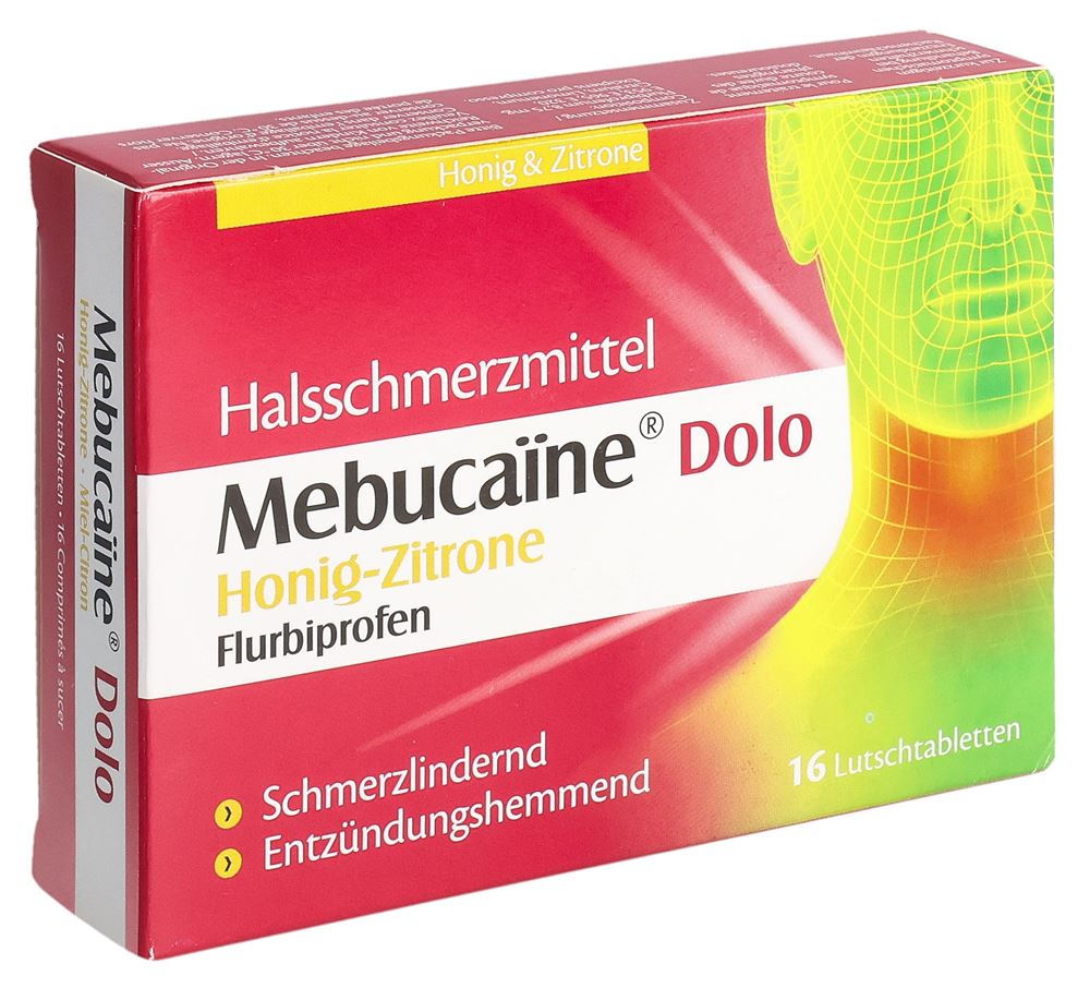 Mebucaïne Dolo Honig-Zitrone 8.75 mg, Lutschtabletten