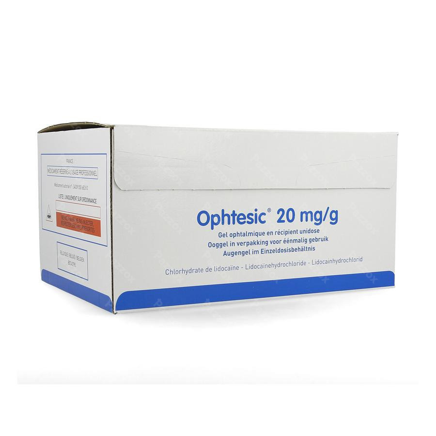 Ophtesic 20 mg/g, gel ophtalmique en récipient unidose