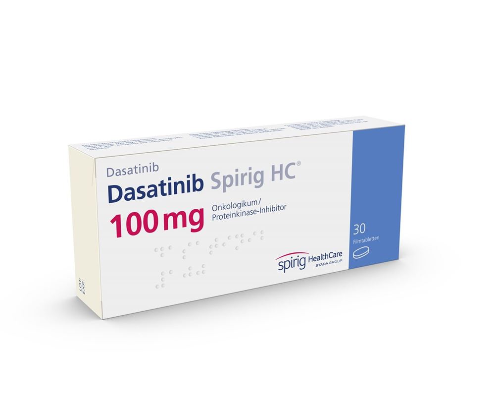 DASATINIB Spirig HC cpr pellic 100 mg 30 pce