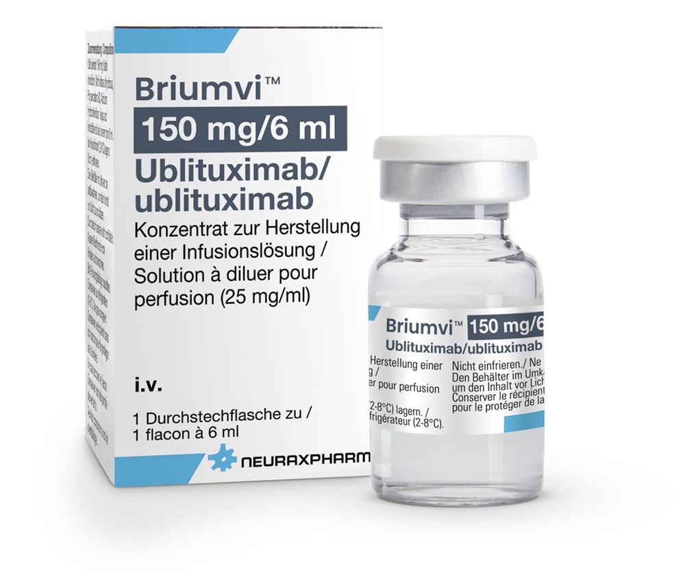 Briumvi 25 mg/ml, Konzentrat zur Herstellung einer Infusionslösung