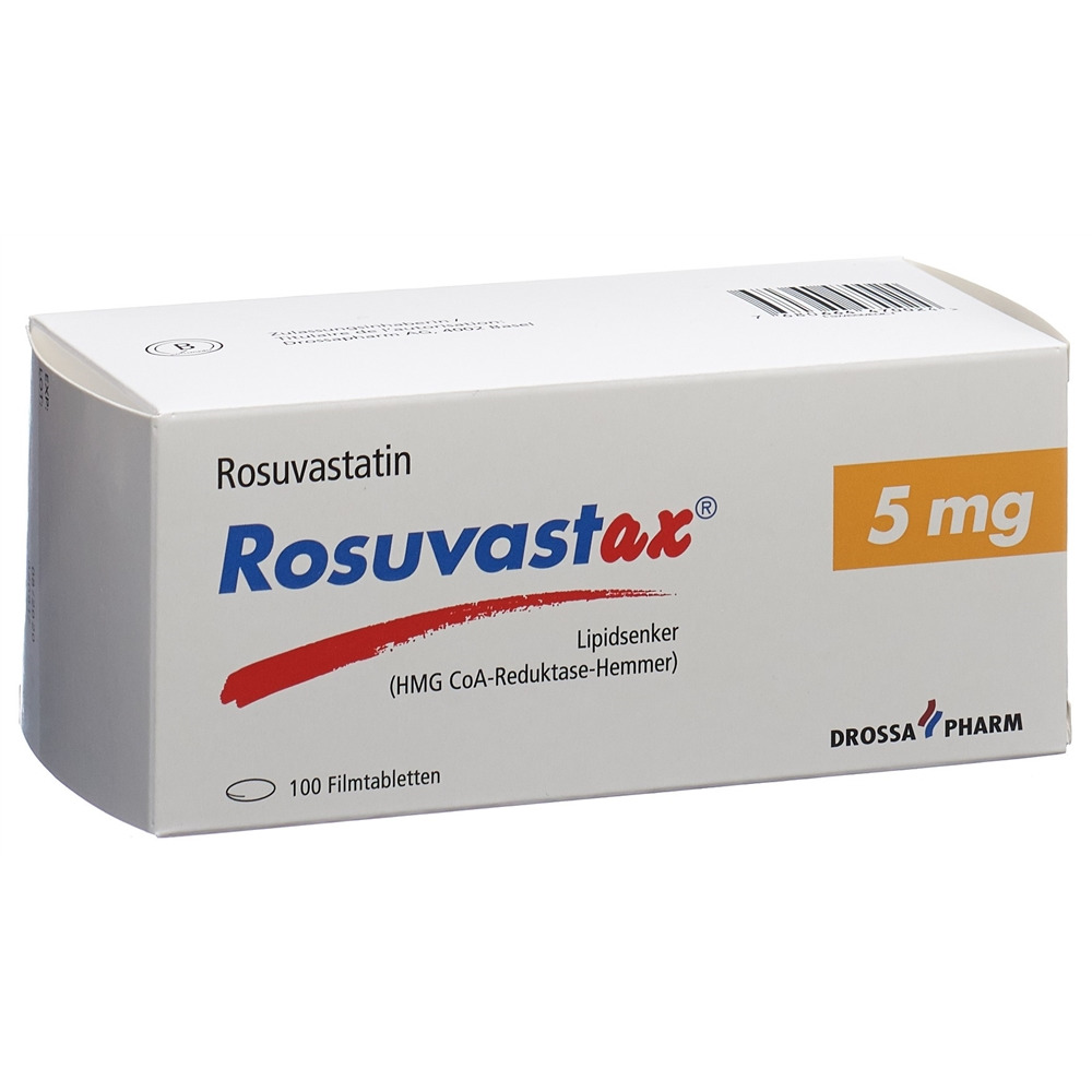 Rosuvastax-Drossapharm 5 mg, Filmtabletten