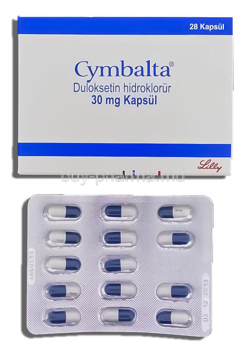 Cymbalta 30 mg, magensaftresistente Hartkapseln