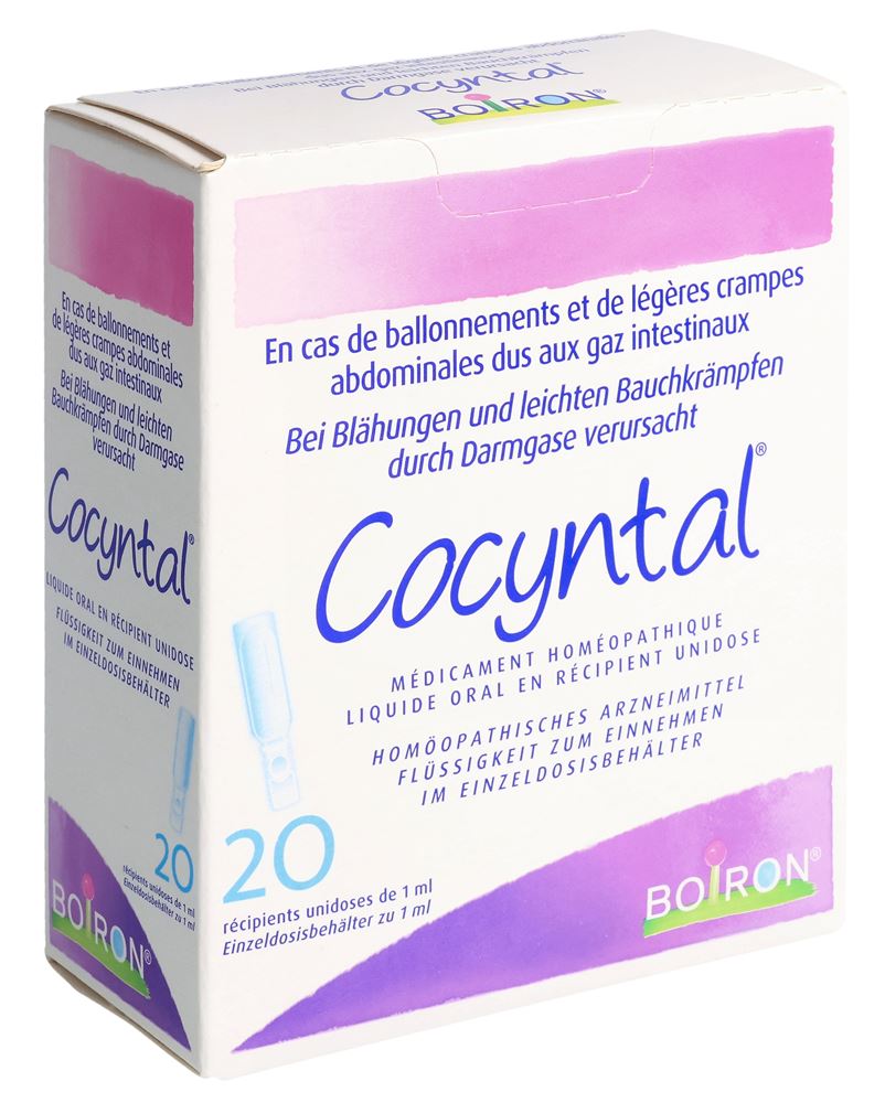 Cocyntal, liquide oral en récipient unidose