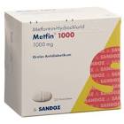 METFORMIN axapharm cpr pellic 1000 mg 120 pce