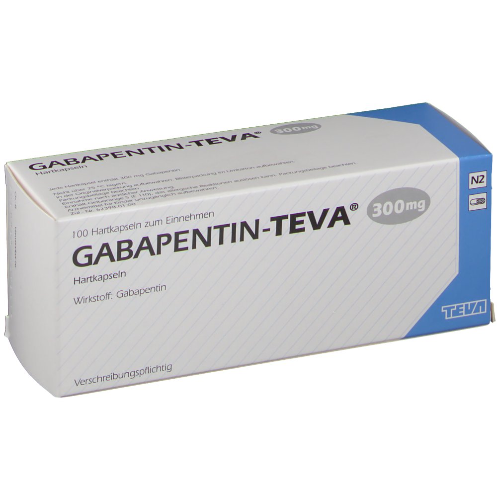 Gabapentin-Mepha Teva 300 mg, Hartkapseln