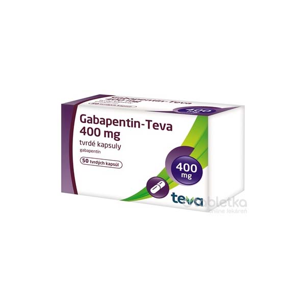 Gabapentin-Mepha Teva 400 mg, Hartkapseln