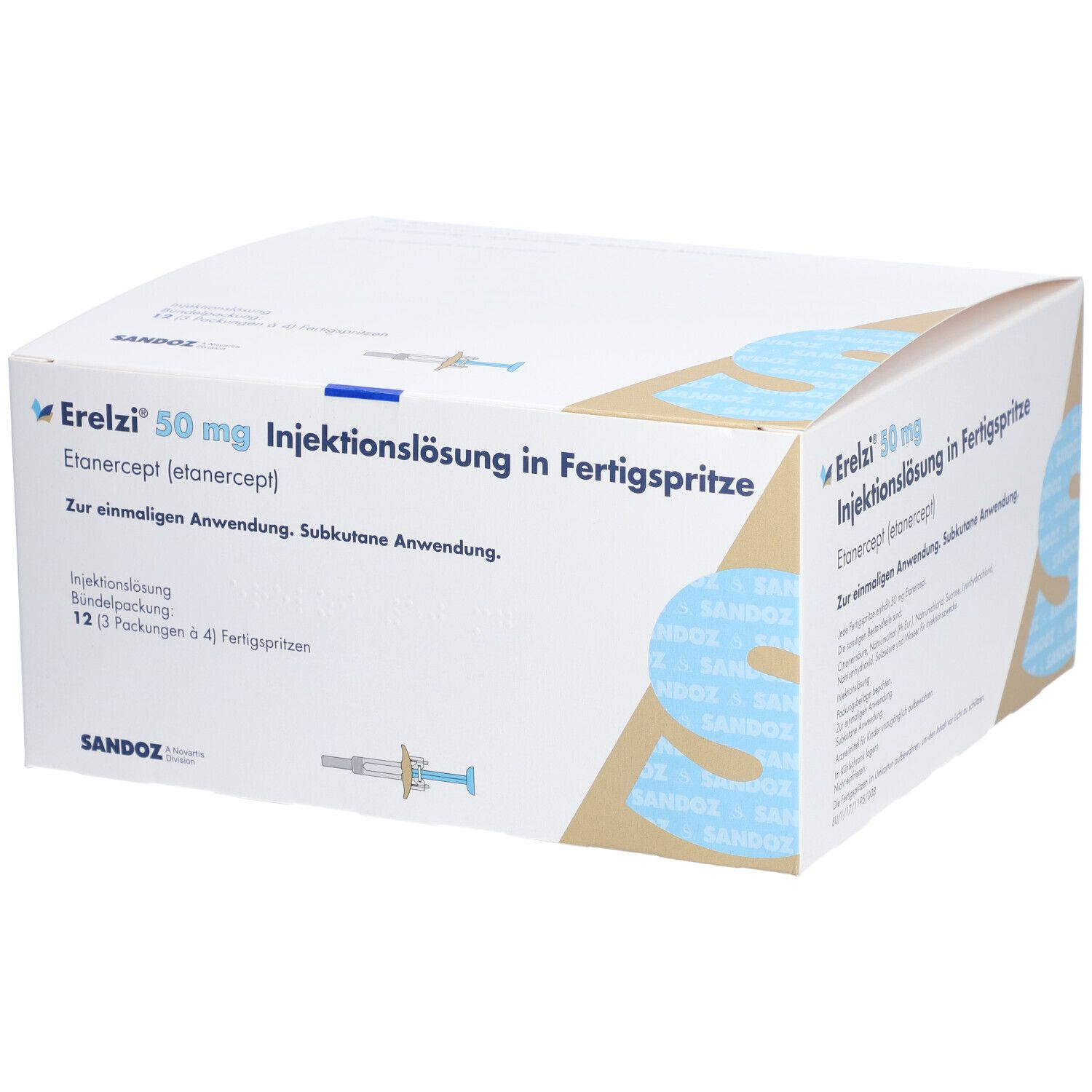 Erelzi 50 mg/ml, Injektionslösung in einer Fertigspritze