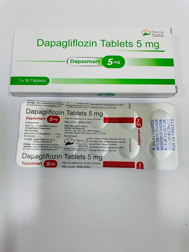 Dapagliflozin Devatis 5 mg, Filmtabletten