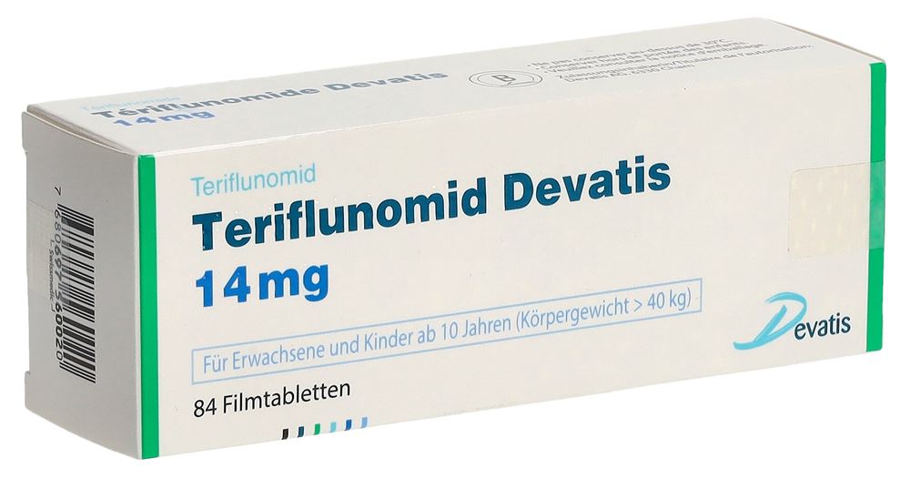 Teriflunomid Devatis 14 mg, Filmtabletten