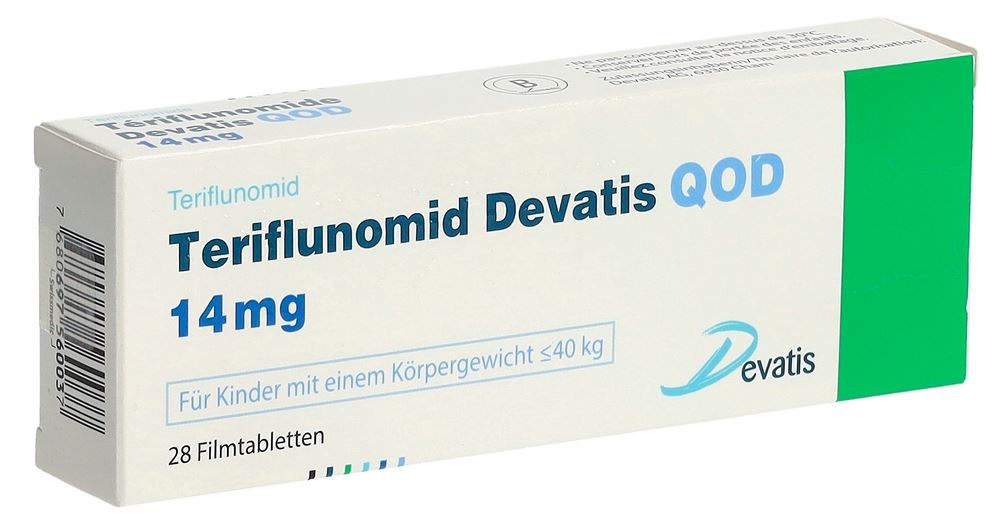 TERIFLUNOMID Devatis QOD cpr pell 14 mg 28 pce