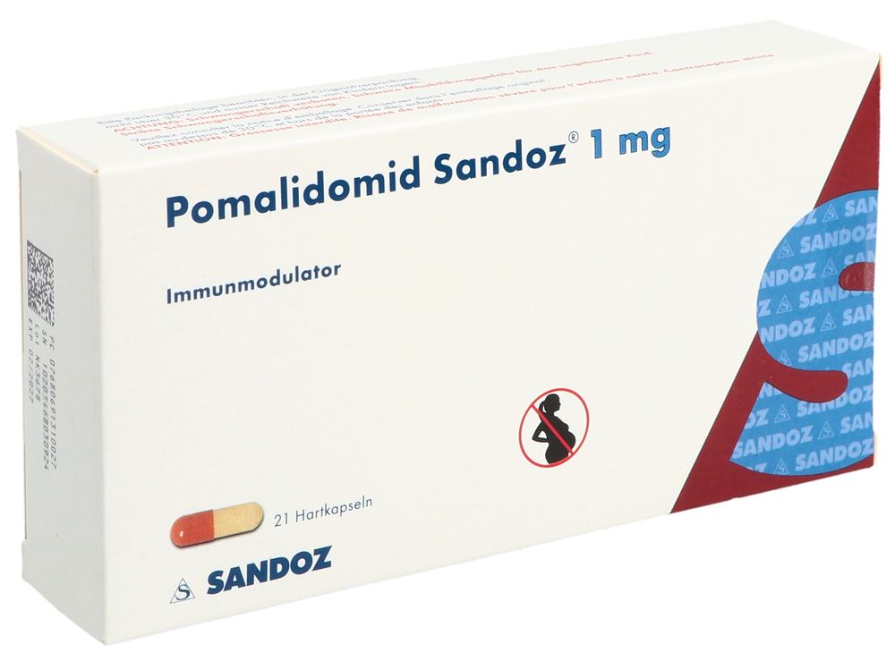 Pomalidomid Viatris 1mg, Hartkapseln