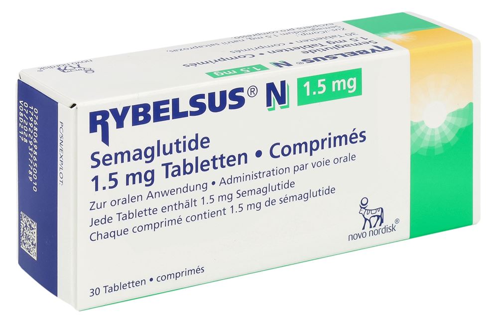 Rybelsus N 1.5 mg, Tabletten