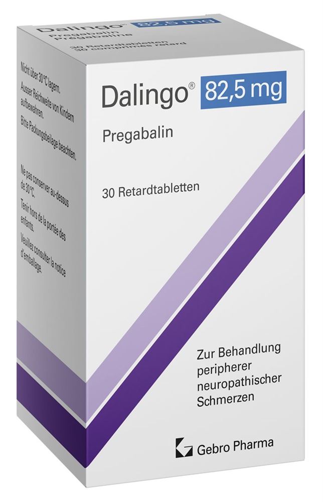 Dalingo 82.5 mg, Retardtabletten