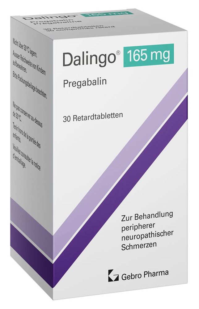 DALINGO cpr ret 165 mg 30 pce