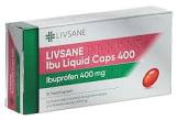 LIVSANE Ibu Liquid Caps 400, Weichkapseln