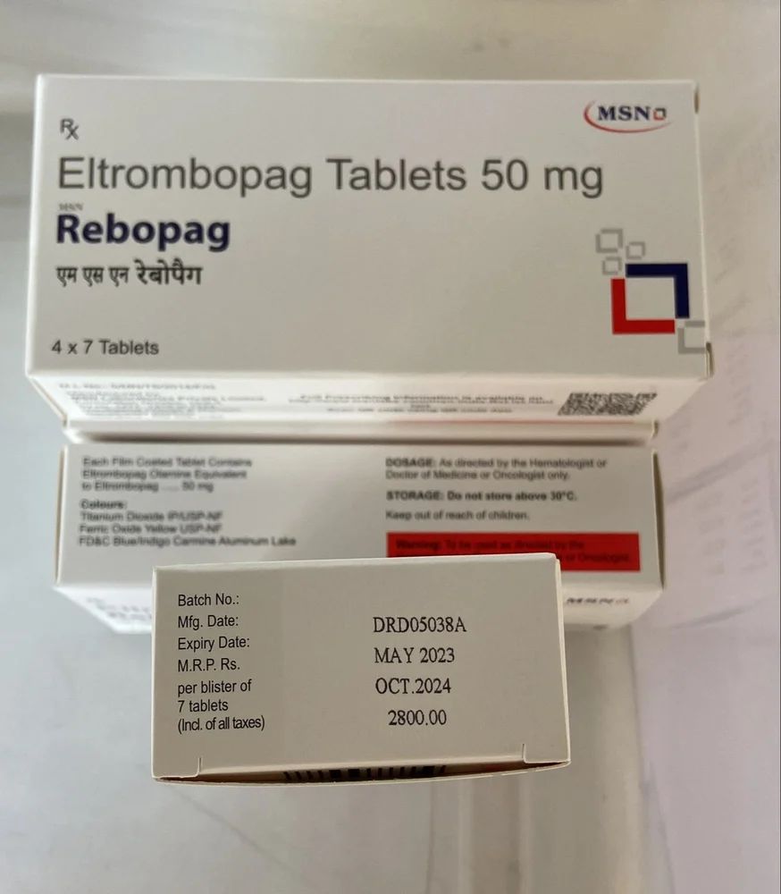 Eltrombopag Accord 50 mg, Filmtabletten