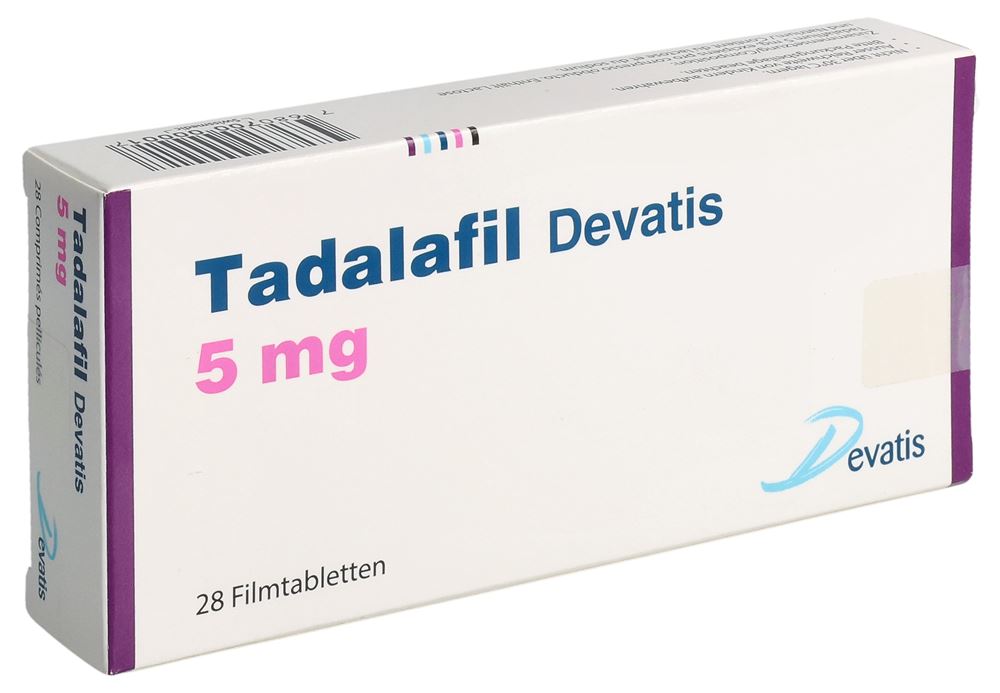 Tadalafil Devatis 5 mg, Filmtabletten