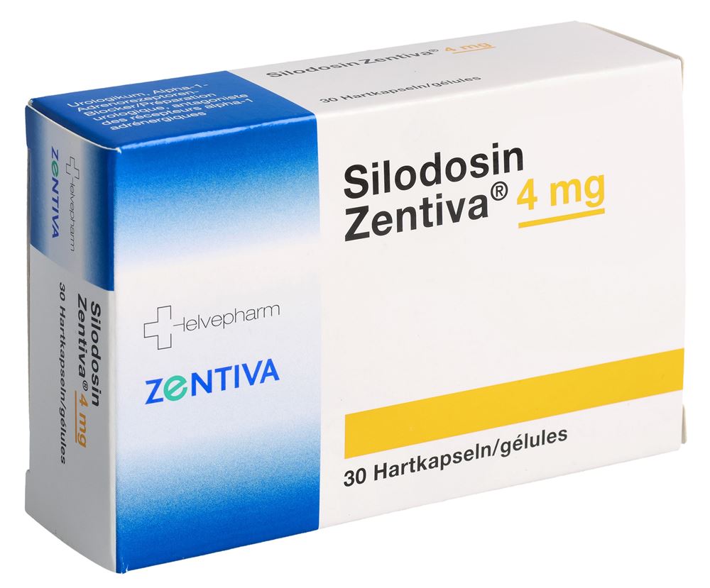 Silodosin Zentiva 4 mg, Hartkapseln