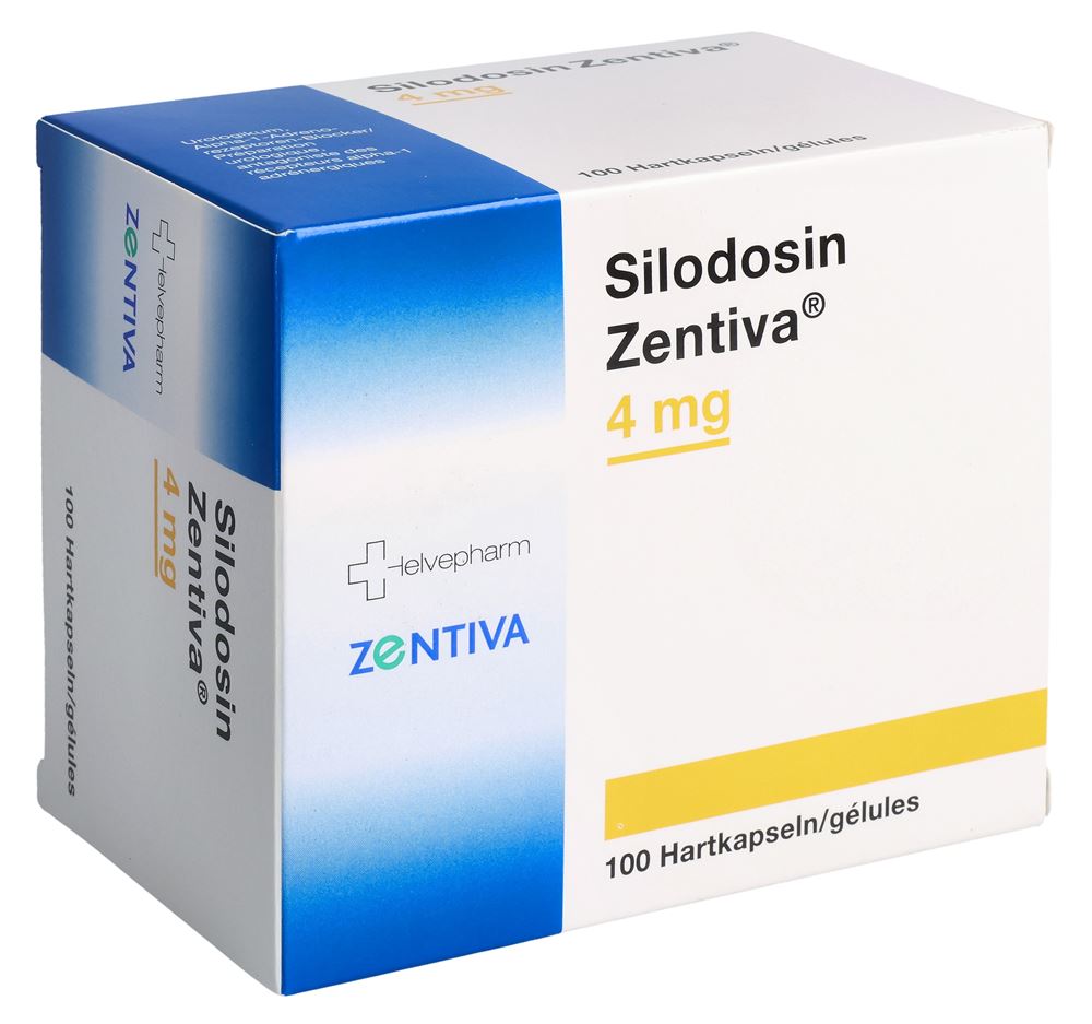 Silodosin Zentiva 4 mg, Hartkapseln