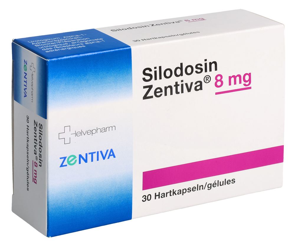 Silodosin Zentiva 8 mg, Hartkapseln