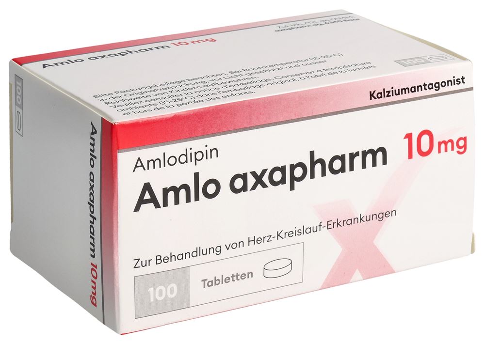 Amlo axapharm 10 mg, Tabletten