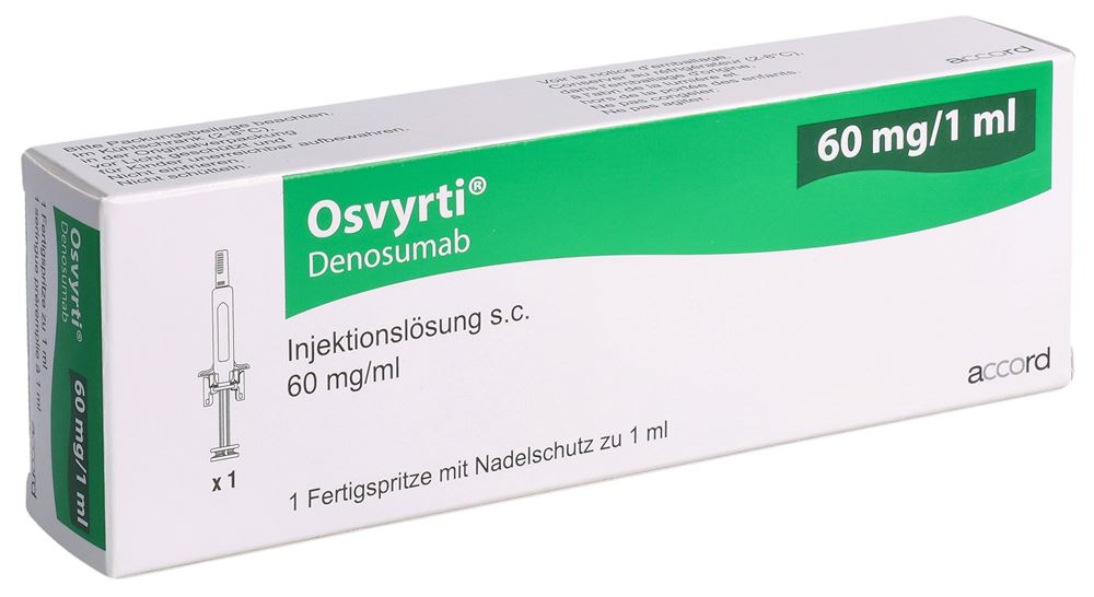 Osvyrti 60 mg/1.0 ml, Injektionslösung in einer Fertigspritze