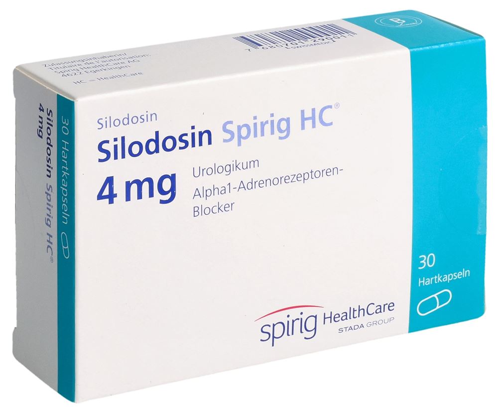 Silodosin Spirig HC 4 mg, Hartkapseln
