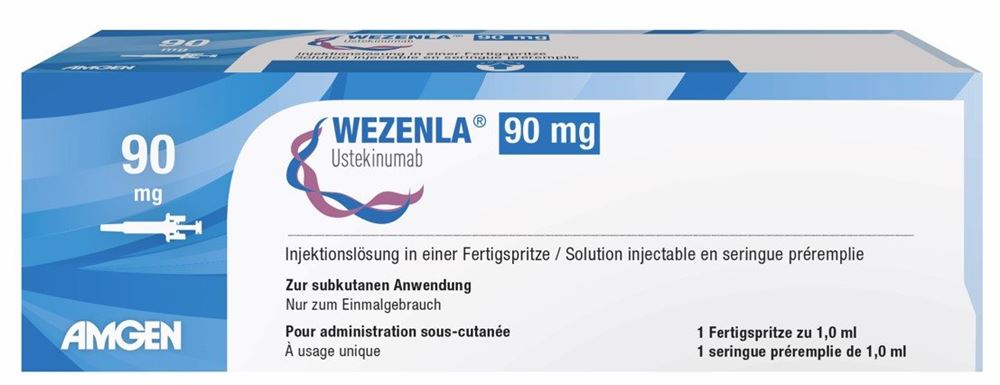 Wezenla 90 mg/1 ml, Injektionslösung in einer Fertigspritze