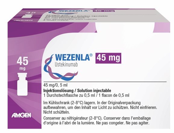 Wezenla 45 mg/0.5 ml, Injektionslösung