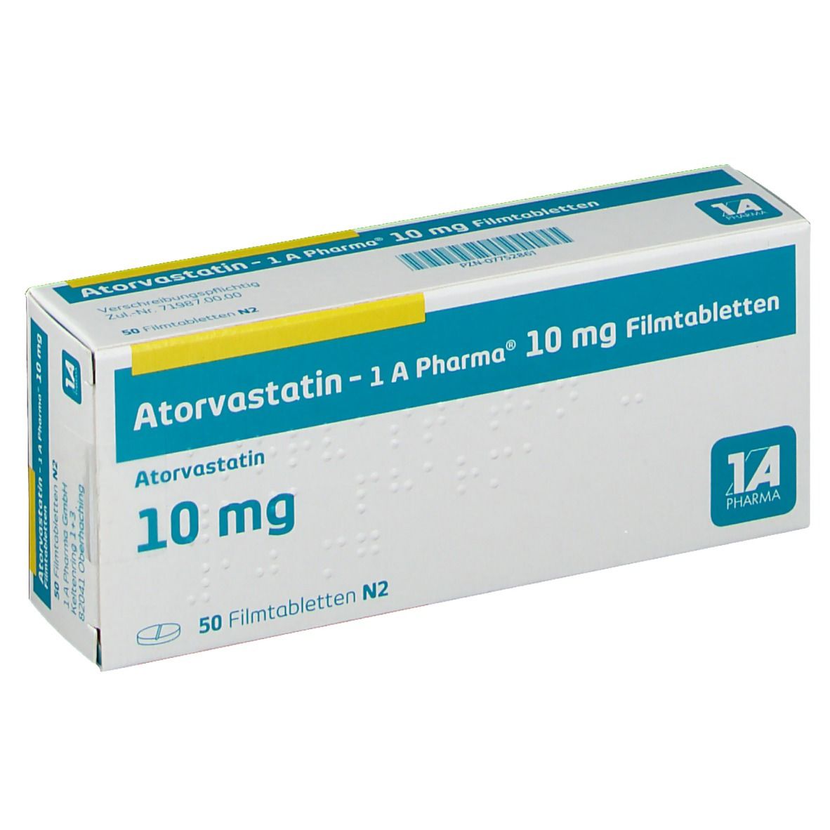 Atorvastatin Aspen 10 mg, Filmtabletten