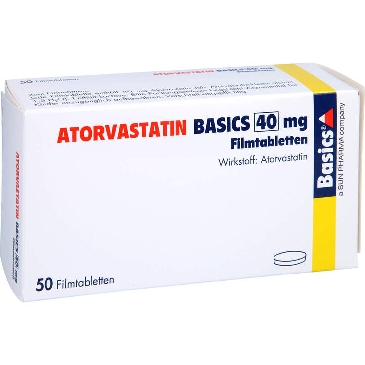 Atorvastatin Aspen 40 mg, Filmtabletten