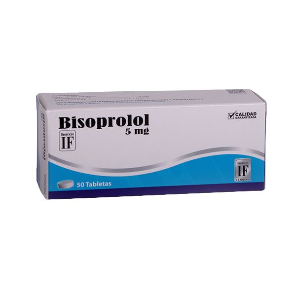 Bisoprolol Aspen 5 mg, Filmtabletten