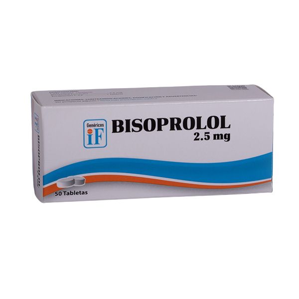Bisoprolol Aspen 2.5 mg, Filmtabletten