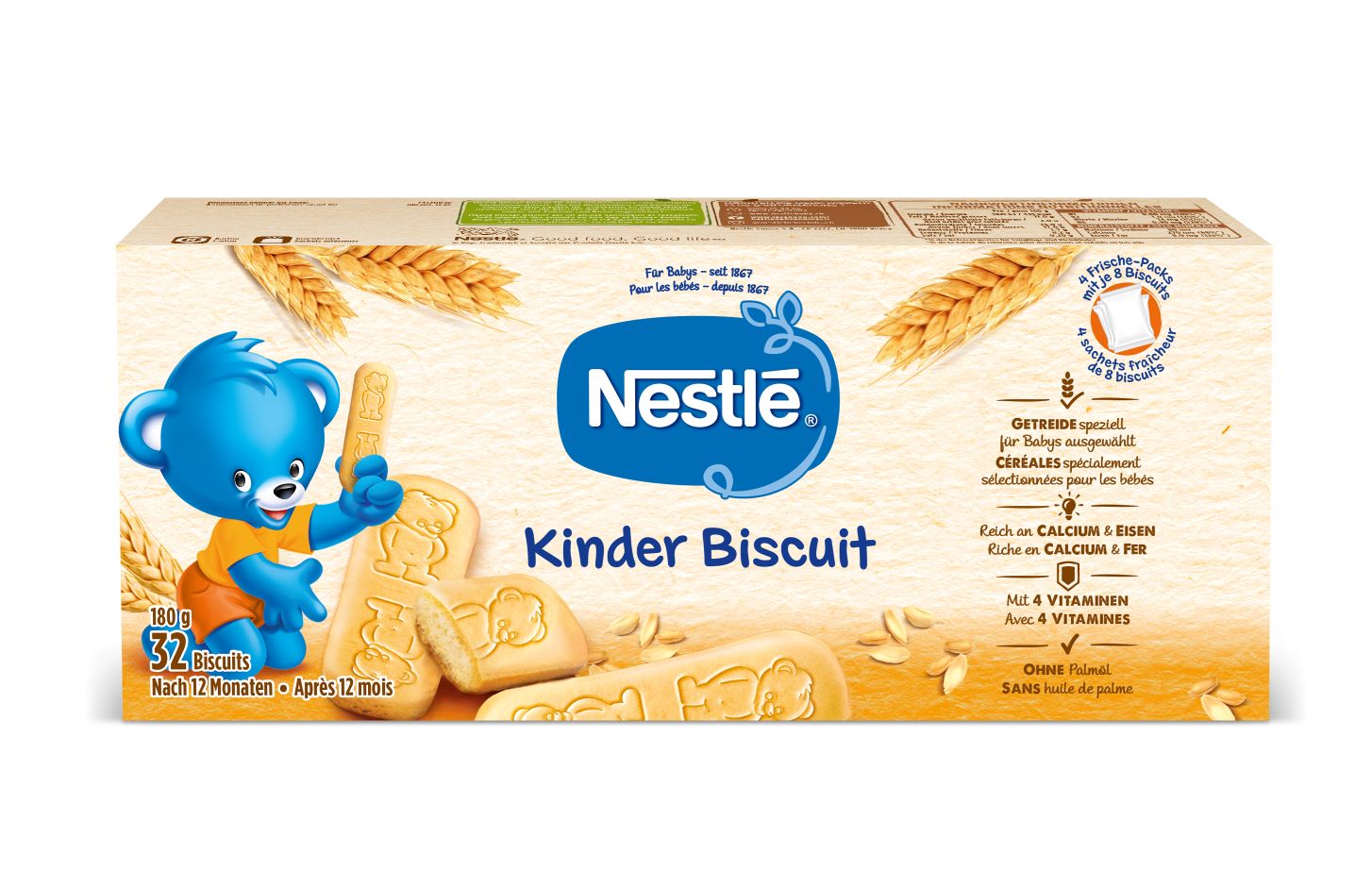 NESTLE Kinder Biscuit 180 g