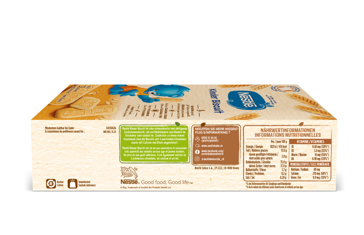 NESTLE Kinder Biscuit 180 g
