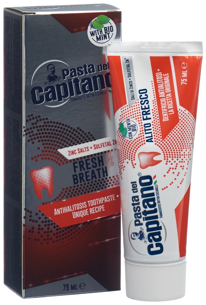 PASTA DEL CAPITANO antibakteriell alito fres 75 ml