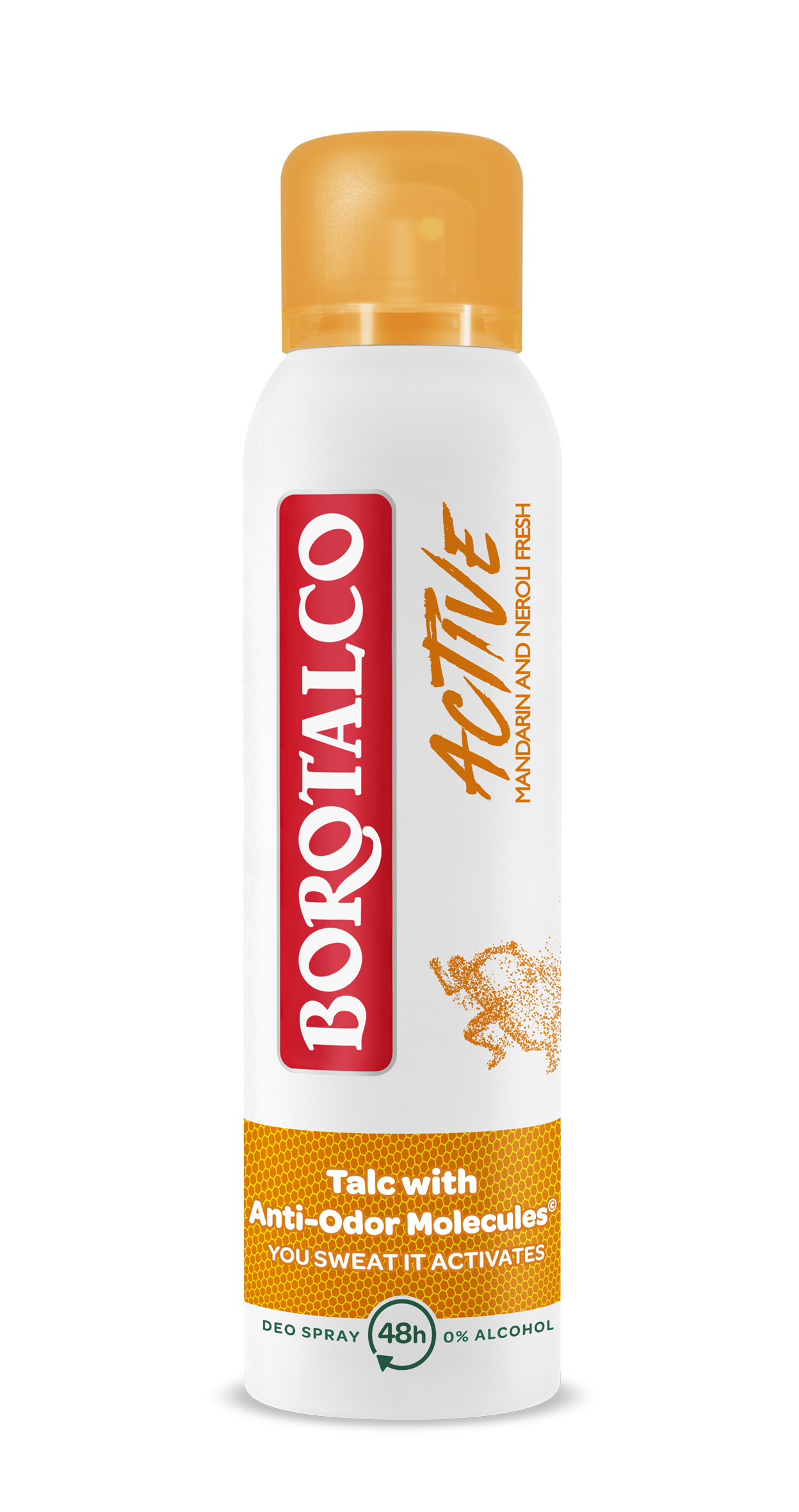 BOROTALCO Deo Active Spray Mandar Nero 150 ml