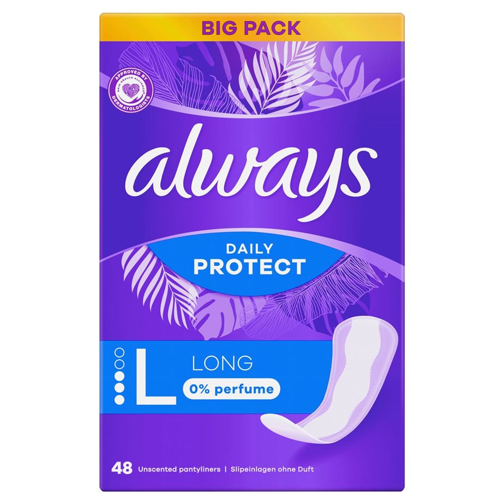 ALWAYS Slipeinl Daily Prot Long o Duft BigP 48 Stk