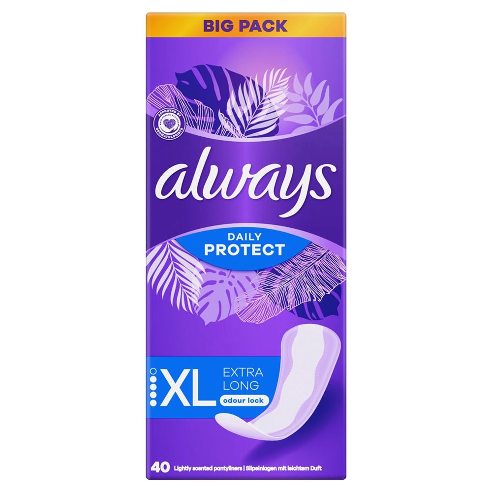 ALWAYS Slipeinl Daily Prot Ext Lo Duft BigP 40 Stk