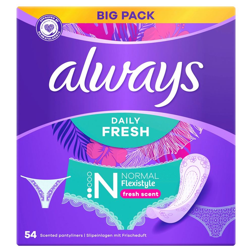 ALWAYS Slipeinlage Flexi Normal Frisch BigP 54 Stk