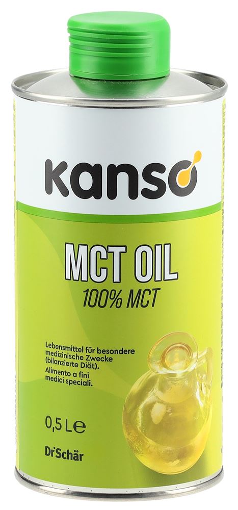 Kanso MCT Oil huile 100 %, , Kanso MCT Oil huile 100 % fl 0.500 lt