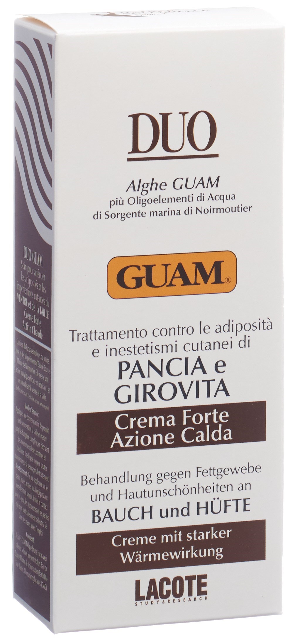 GUAM DUO Creme Bauch + Hüfte wärmend 150 ml