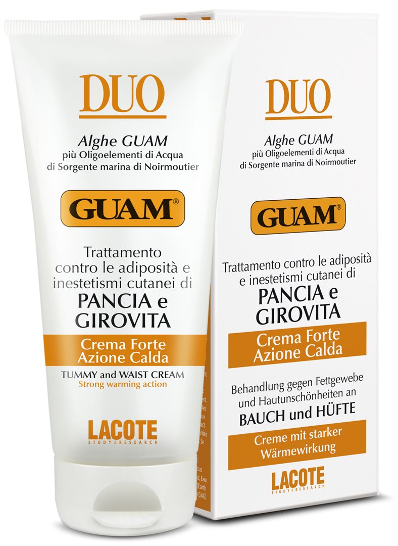 GUAM DUO Creme Bauch + Hüfte wärmend 150 ml