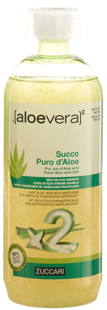 ZUCCARI Aloe Vera Saft rein 1 lt