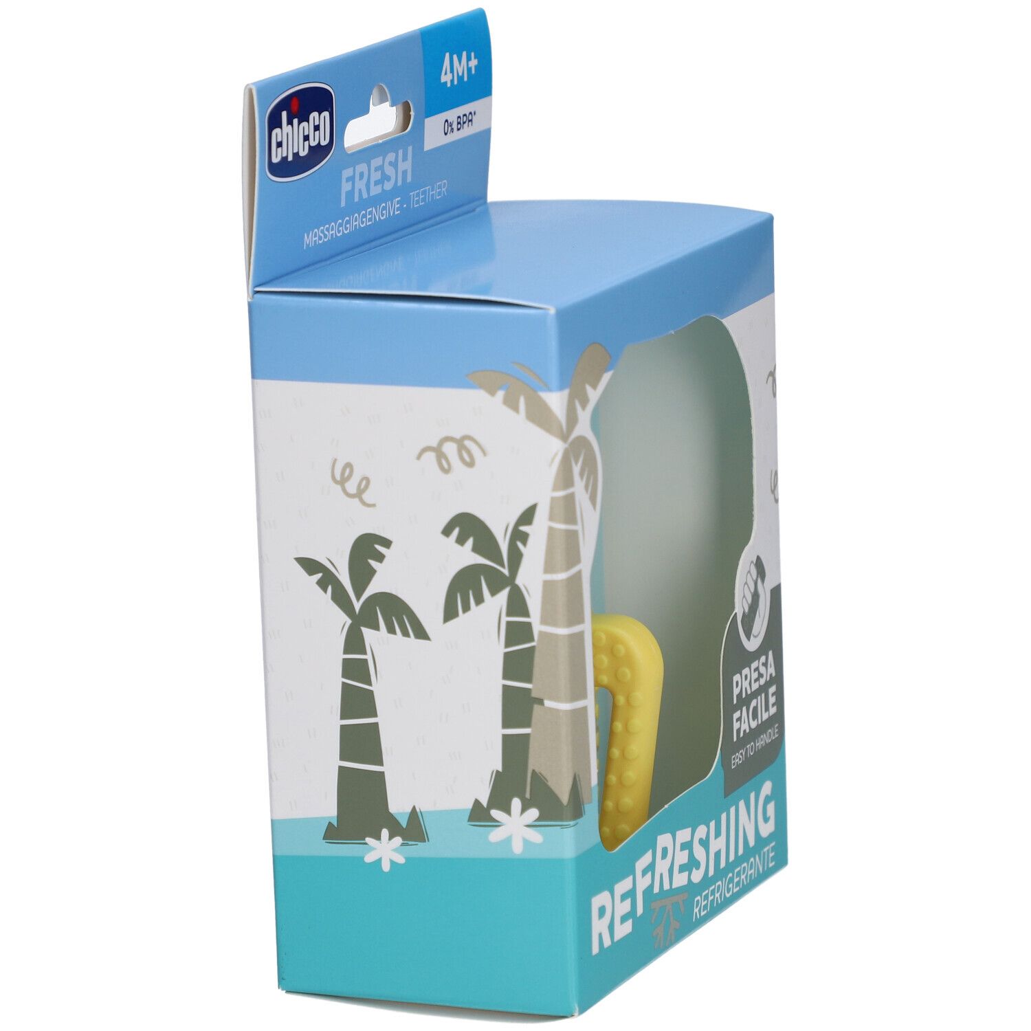 CHICCO Kühlbeissring mit Wasser CACTUS 4m+